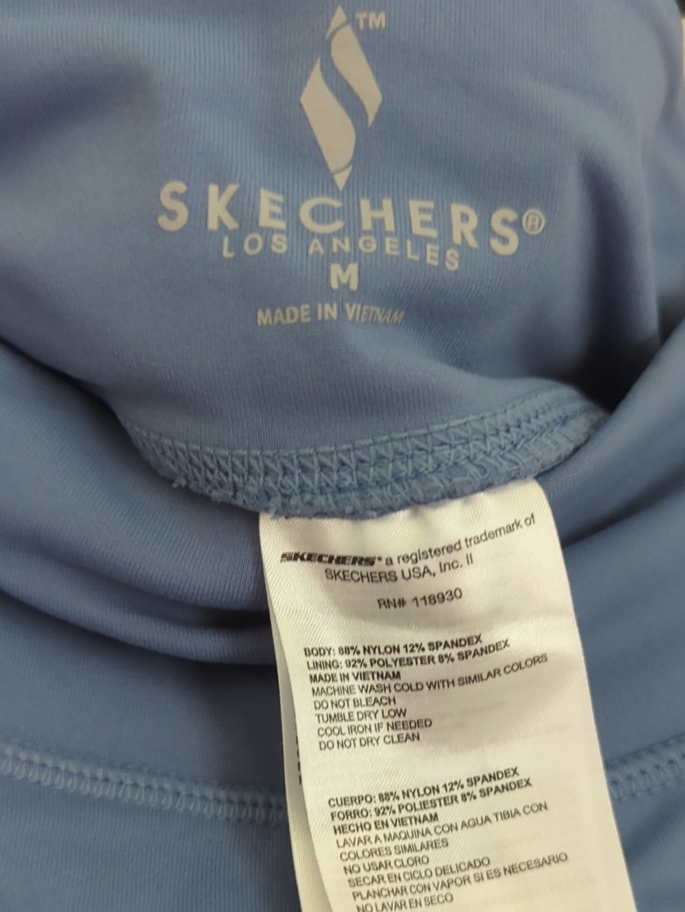 Skechers Blue Athletic Skort with Side Pockets - Picture 2 of 4